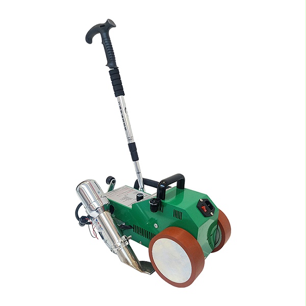 六渡喷绘拼接机自动行走不弯腰网格灯布包边机黑底喷绘布拼接机